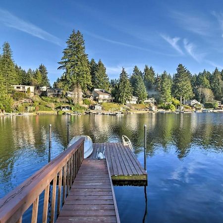 The Peacock House - Waterfront Home With Hot Tub! Olympia Extérieur photo