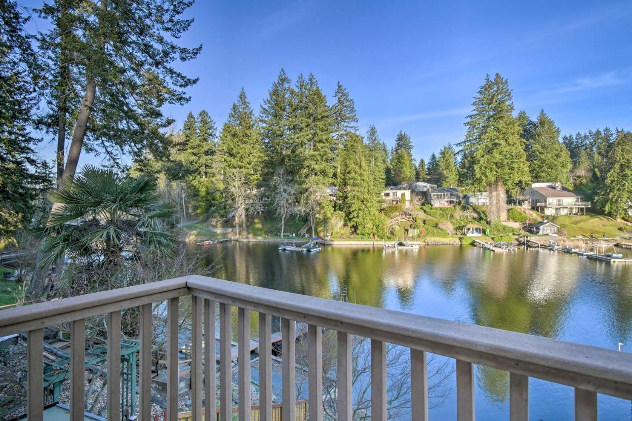 The Peacock House - Waterfront Home With Hot Tub! Olympia Extérieur photo